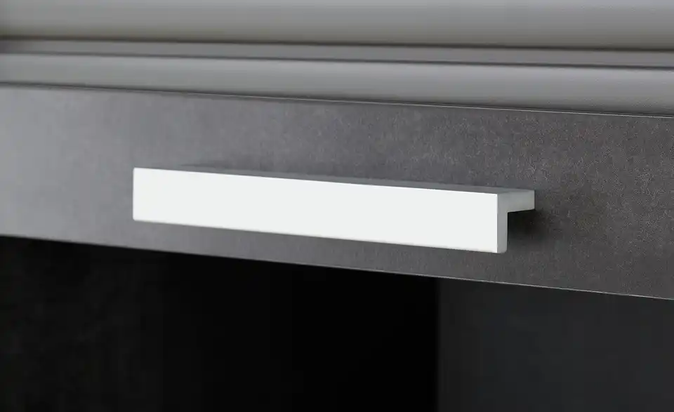 Jalousieschrank Euphrat 192 cm 46 cm Graphit