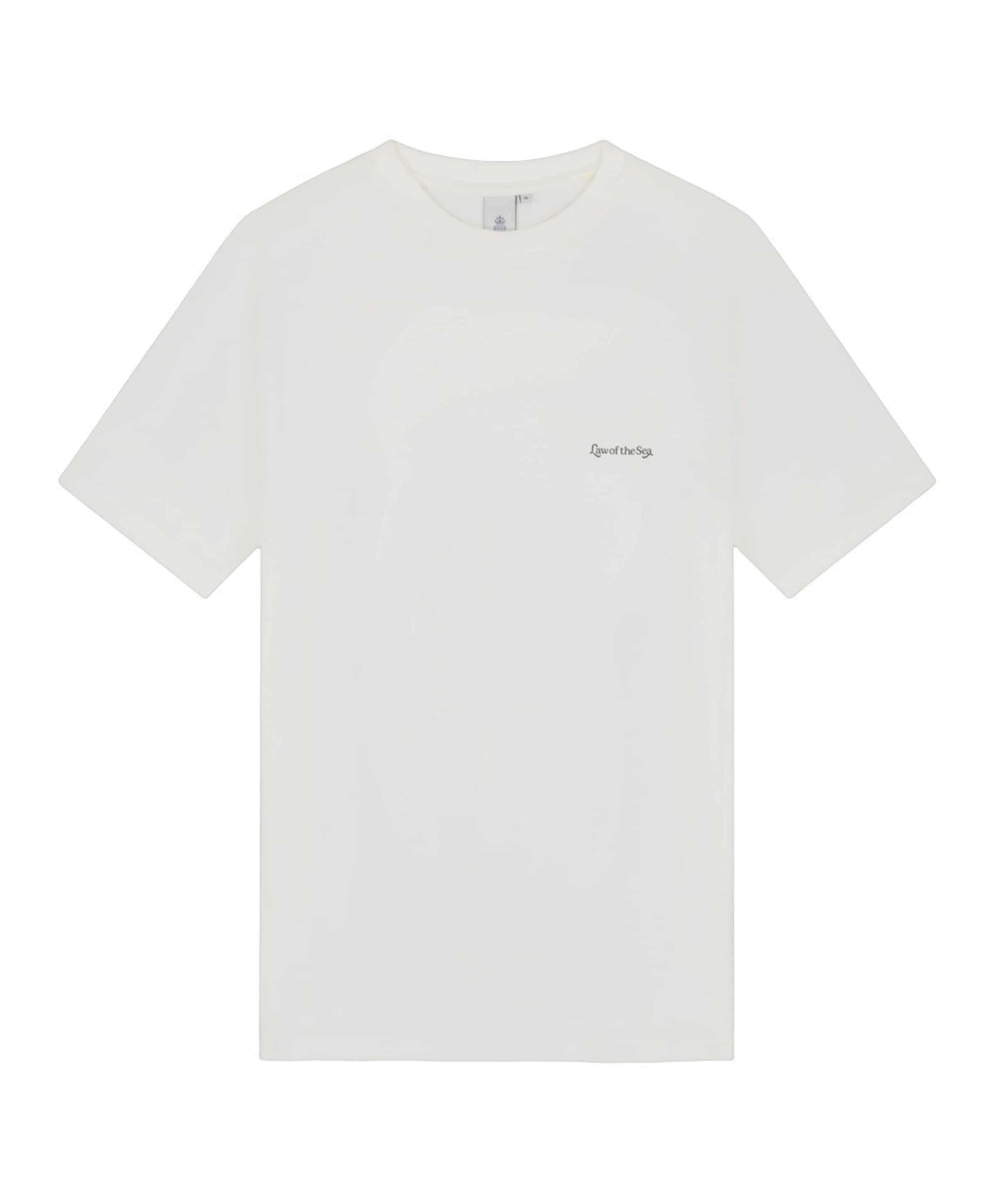 Law of the Sea Heren T-shirt wit