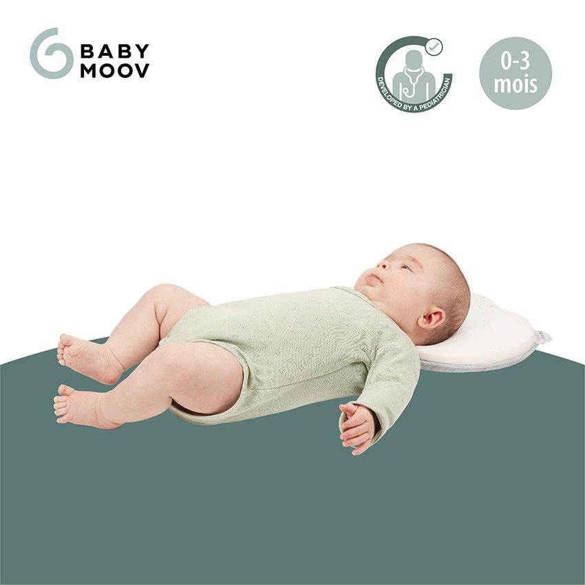 Cale tête ergonomique Lovenest Original - White - Ecru