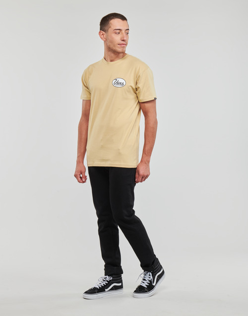 Vans - GAS STATION LOGO SS TEE - Beige