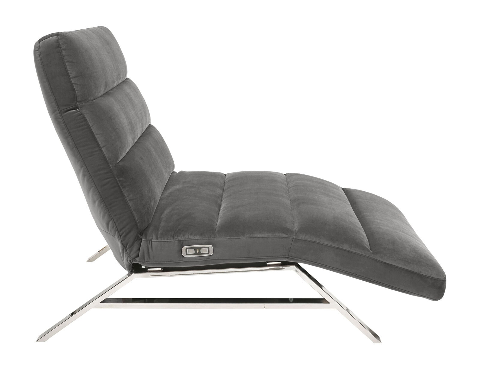 Ole Gunderson Relaxliege KARLSSON 80 cm Samt stone
