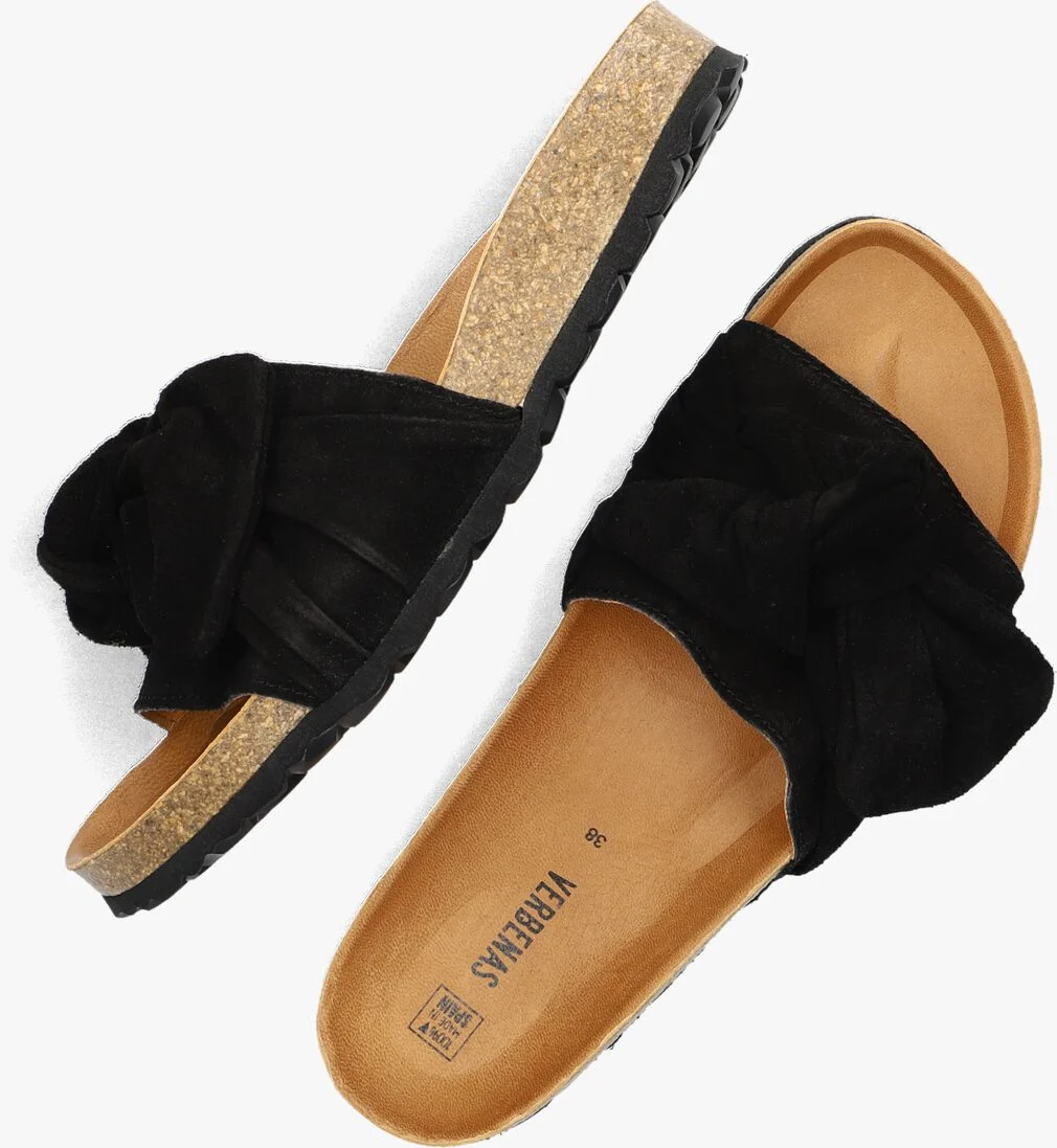 VERBENAS zwarte verbenas slippers roxy
