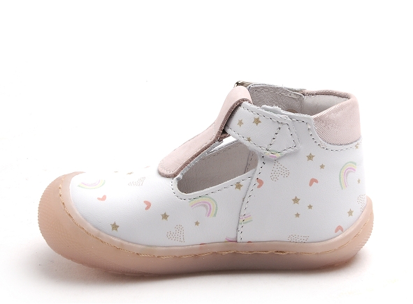 Bellamy boots et bottillon bebe flexi bel sandy blanc