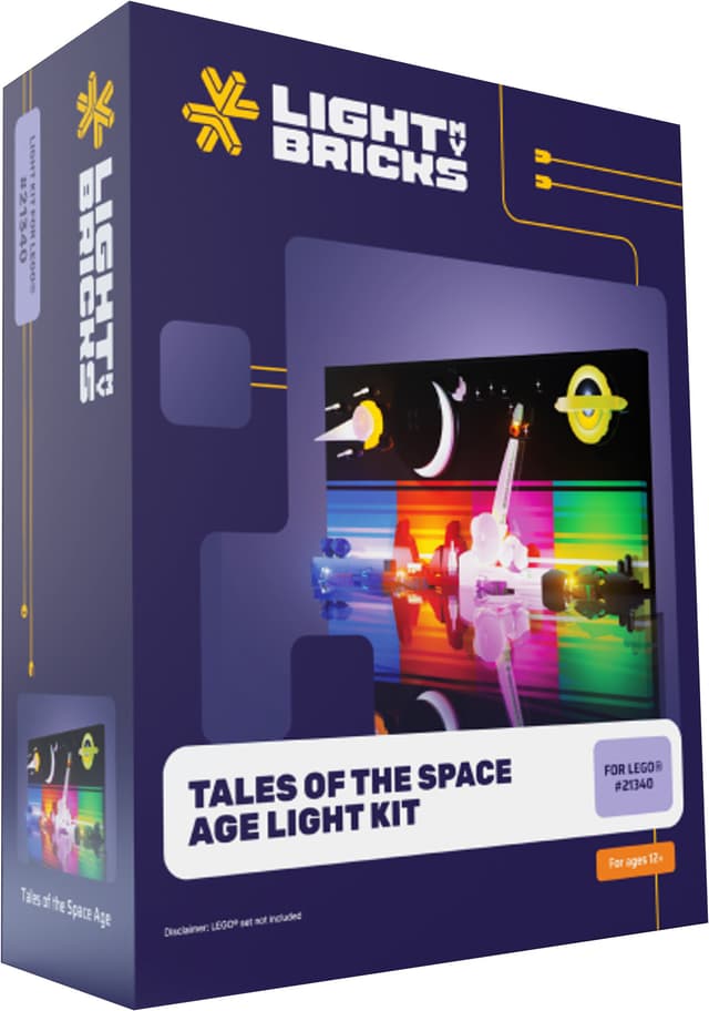 Light My Bricks™ Tales of the Space Age lyskit