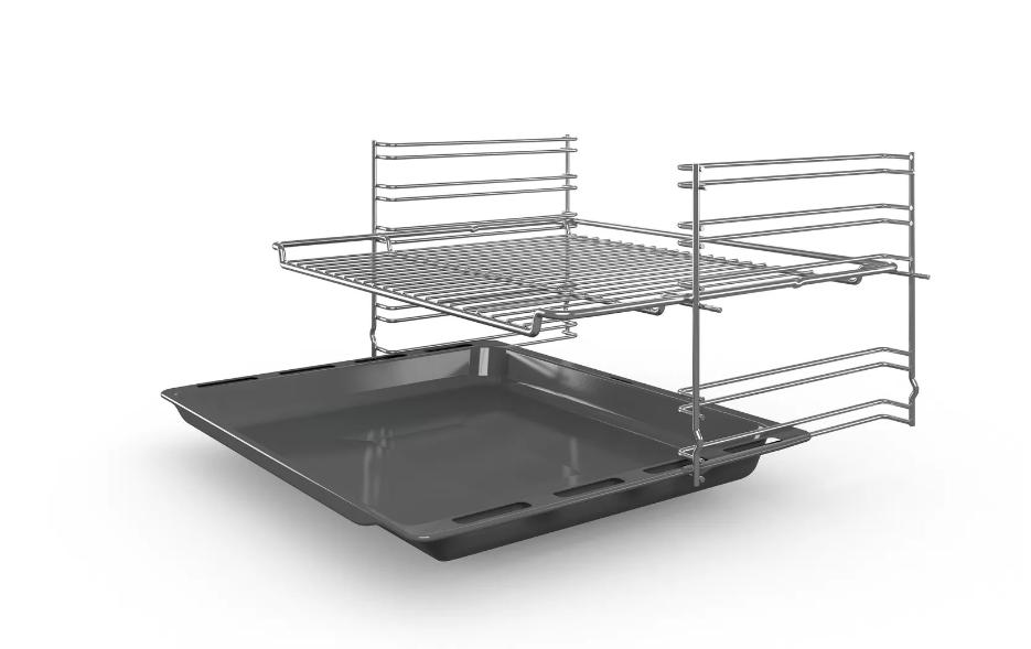 Einbauherd HEF010BR1 EU 60, Edelstahl<br>Einbauherd mit 3D Heissluft