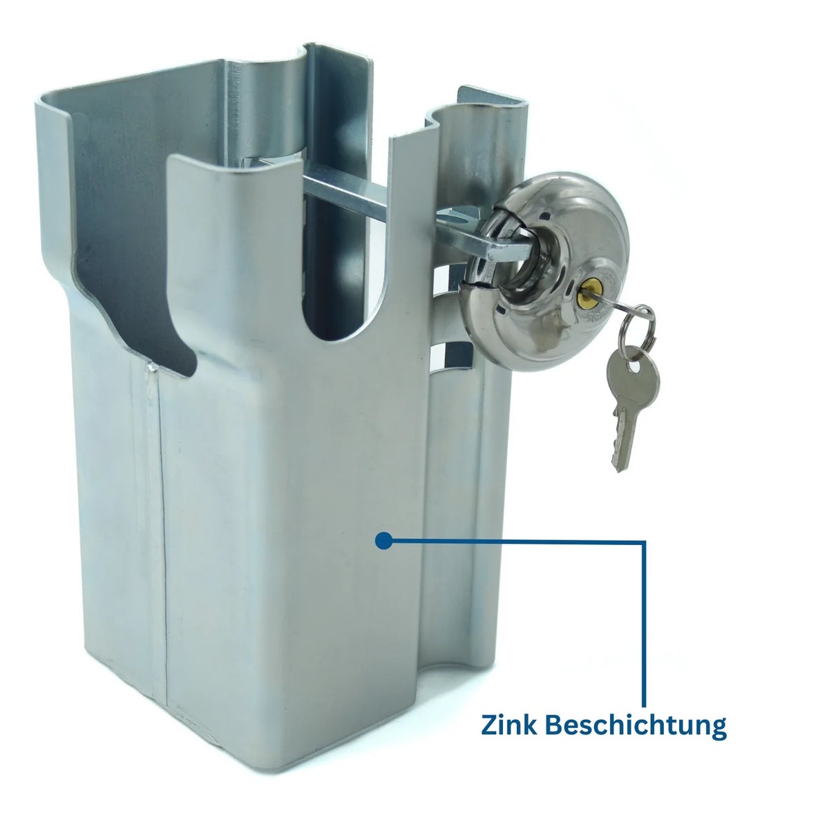 TXP:360 Safety-Box Box Lock Antidiefstalvoorziening met hangslot voor aanhangwagens