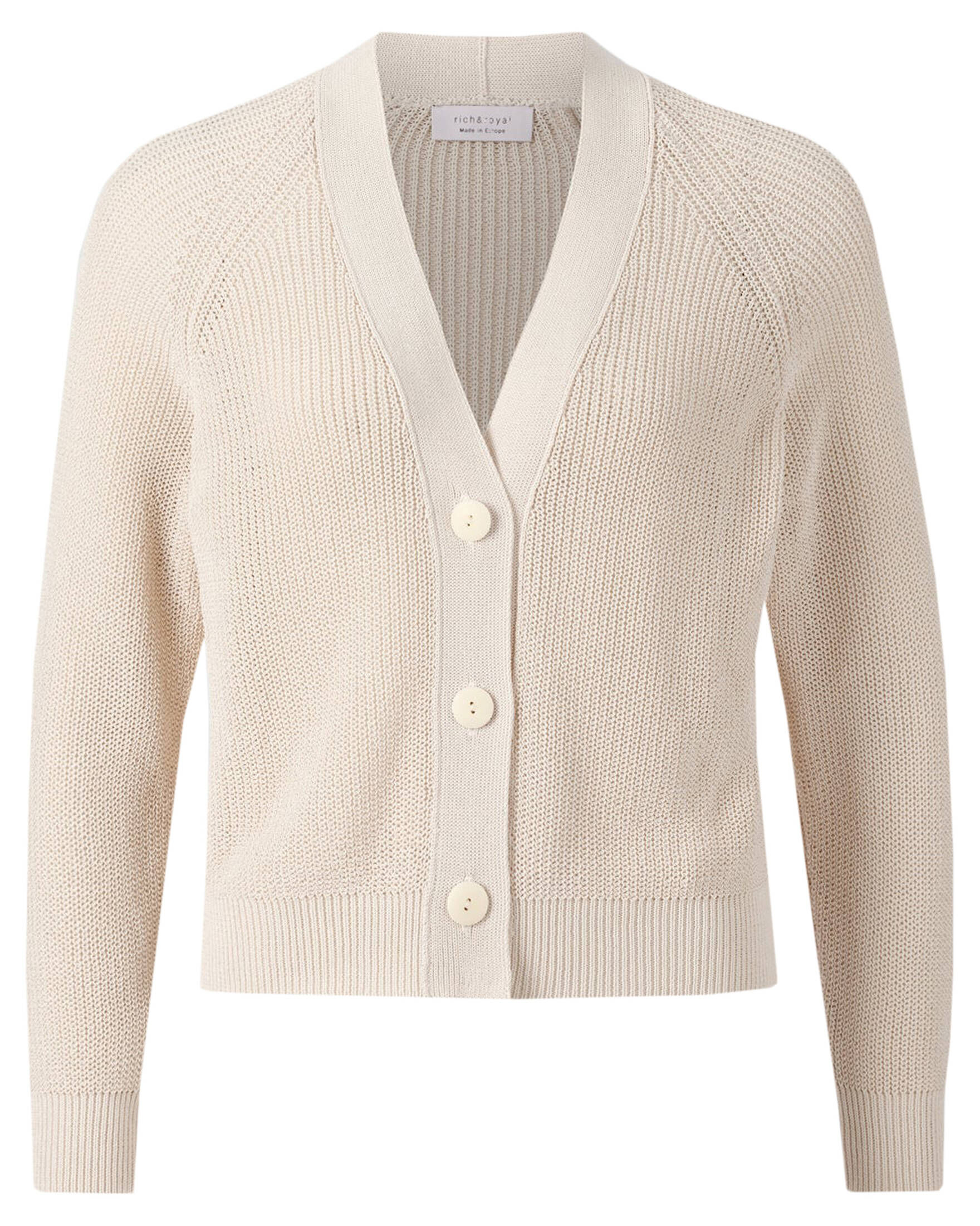 Rich & Royal| Damen Strickjacke BOXY CARDIGAN
