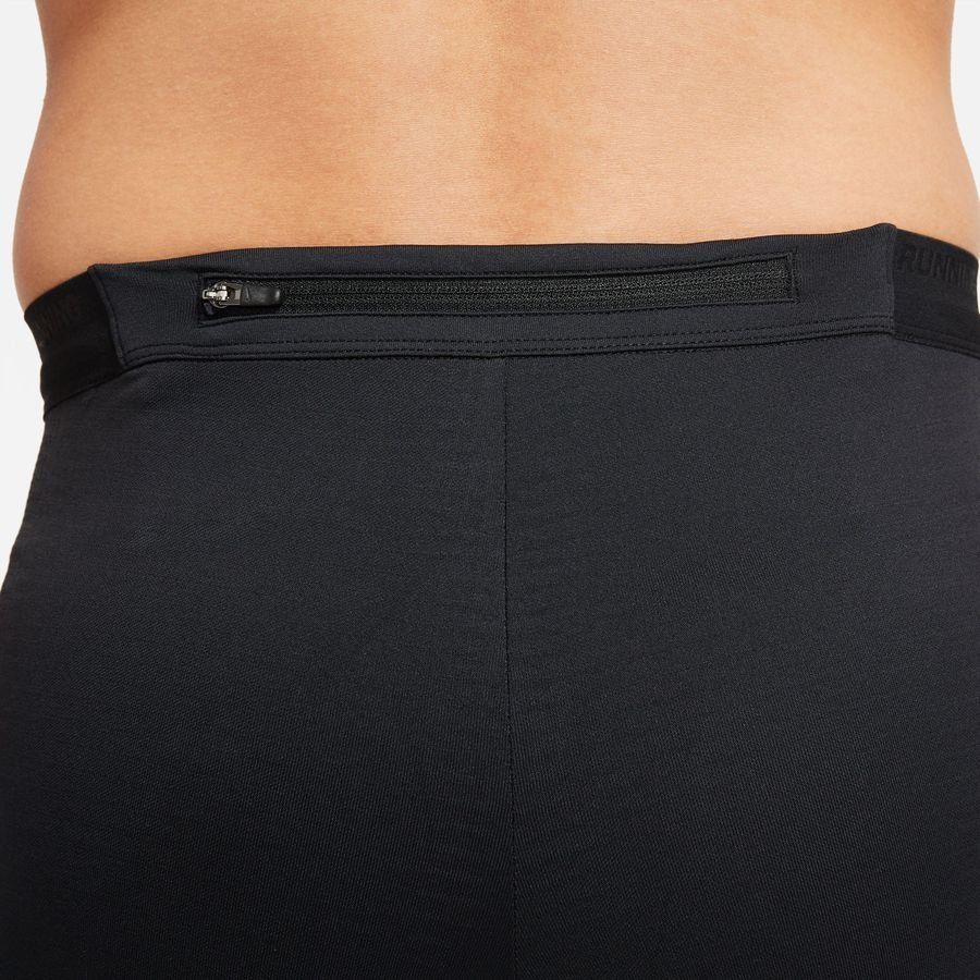 Nike Collant Running Dri-FIT Phenom - Noir/Argenté