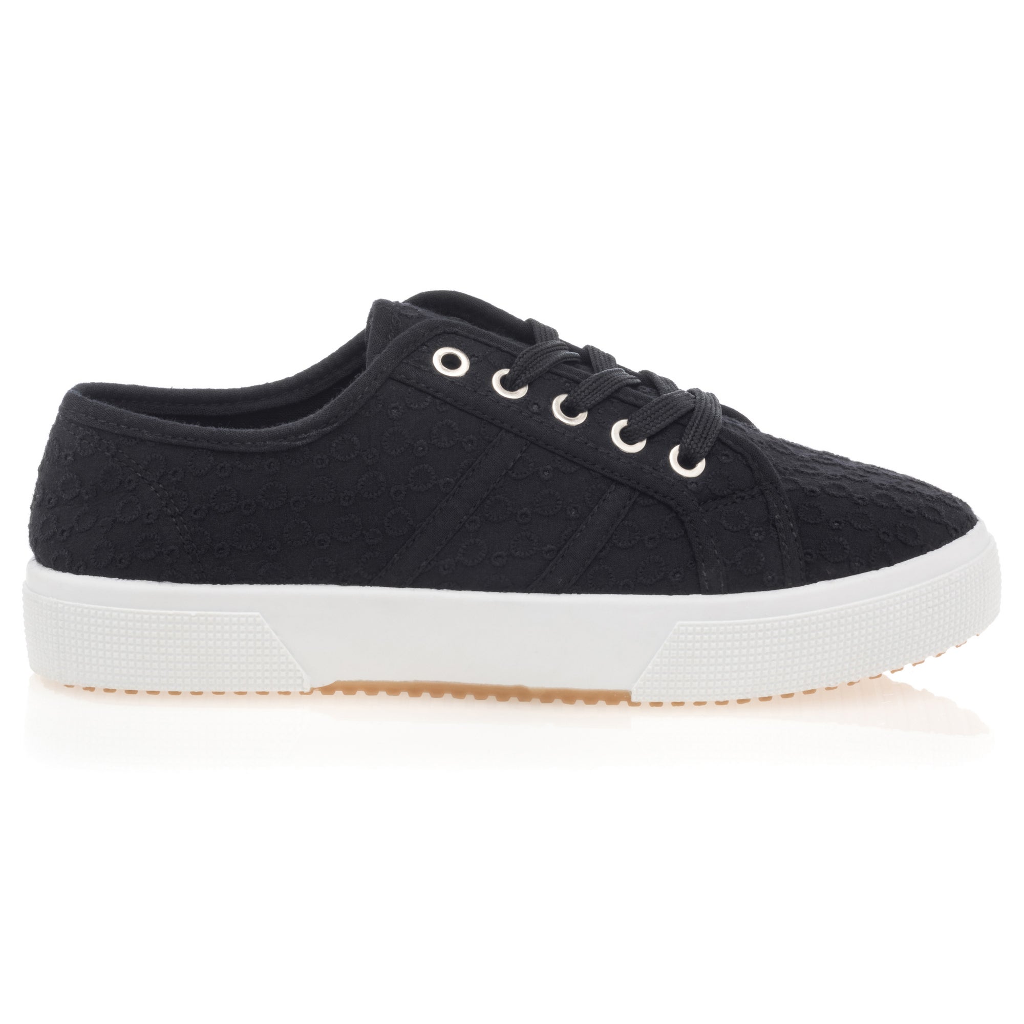 Baskets en toile Femme noir