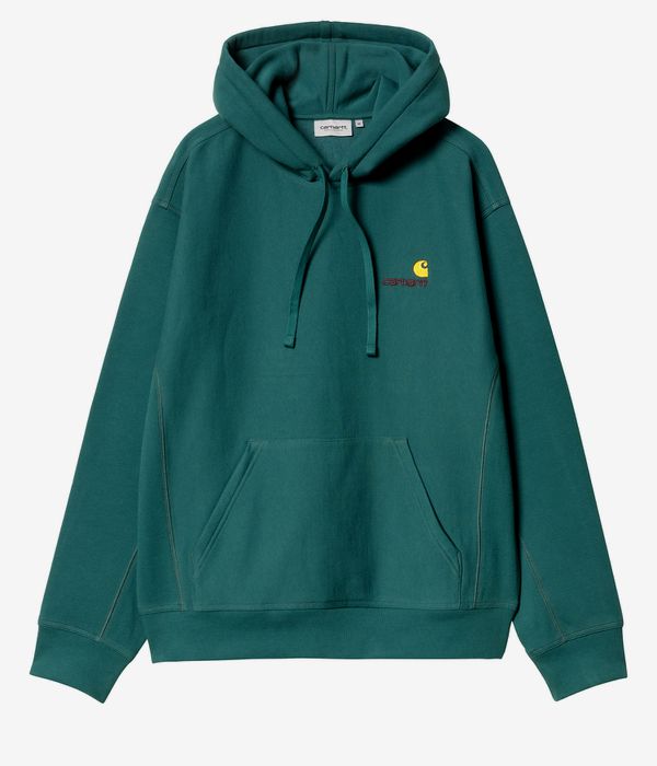 Carhartt WIP American Script Hoodie (malachite)