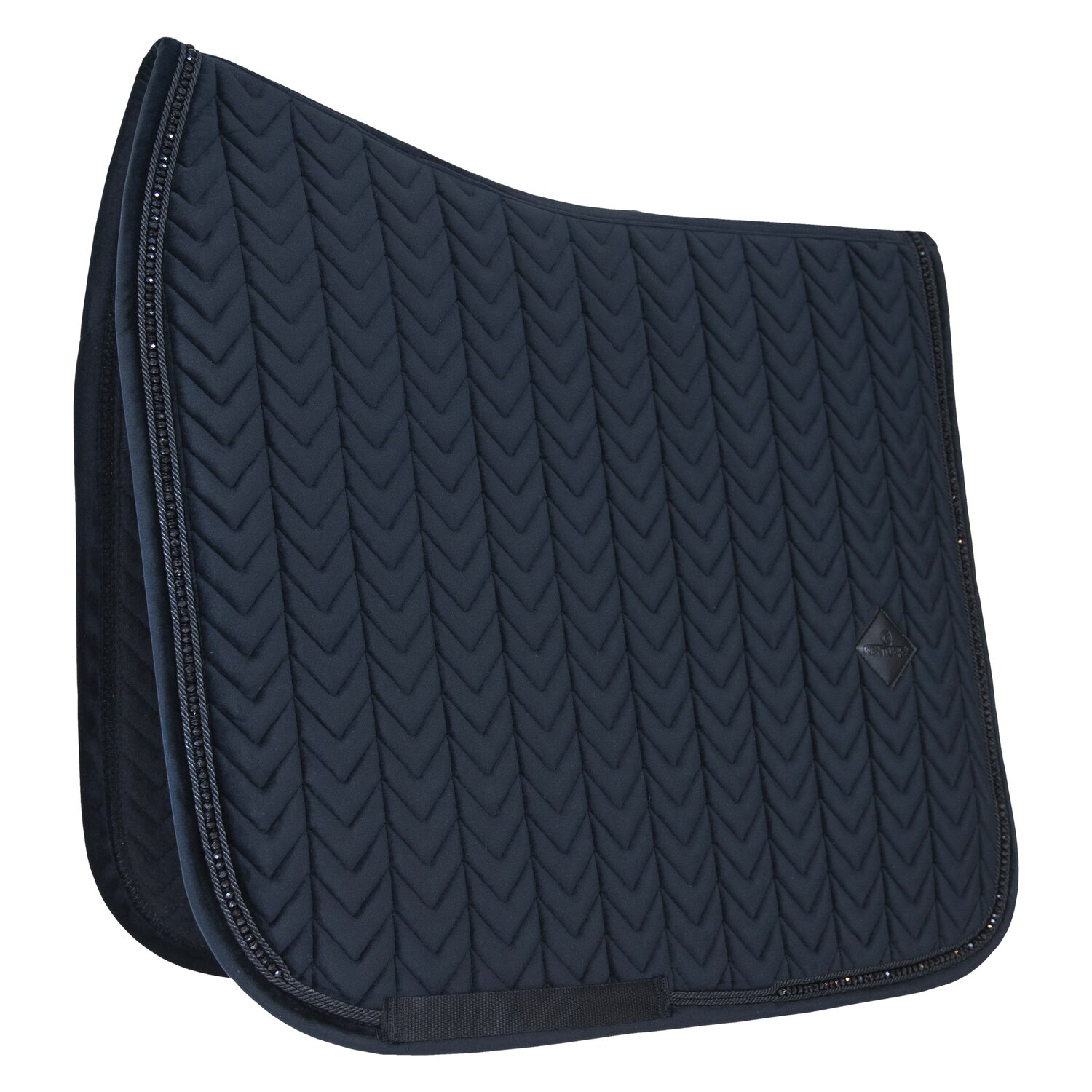 KENTUCKY Schabracke Velvet Pearls - black