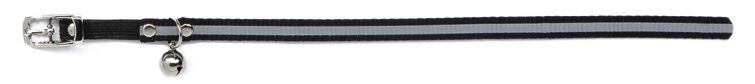 Beeztees Reflecterend - Kattenhalsband - Zwart - 32 cm