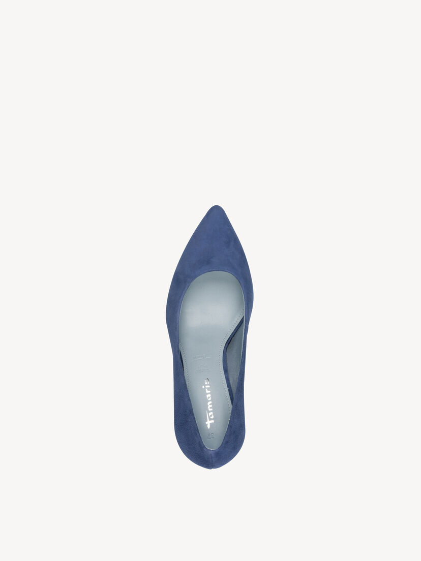 Leren Pumps - blauw