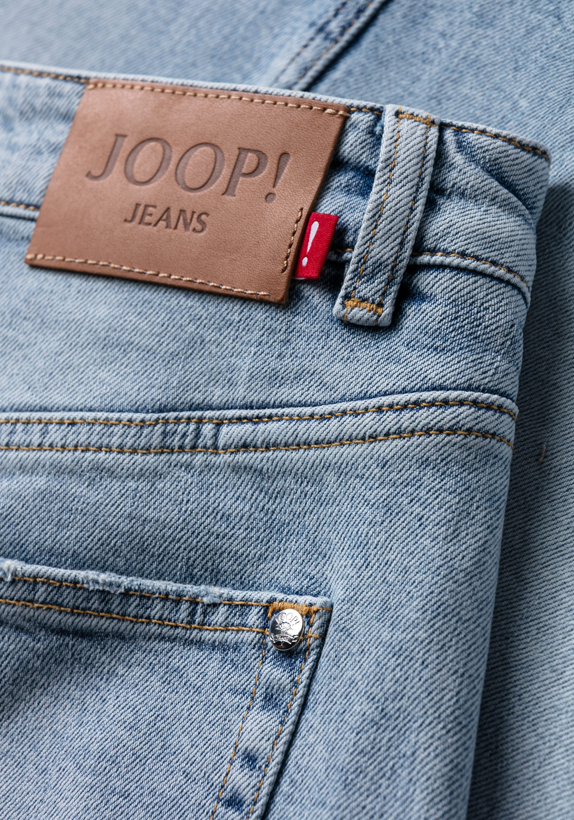 Joop Jeans Jeansrock »Romy« mit Fransensaum