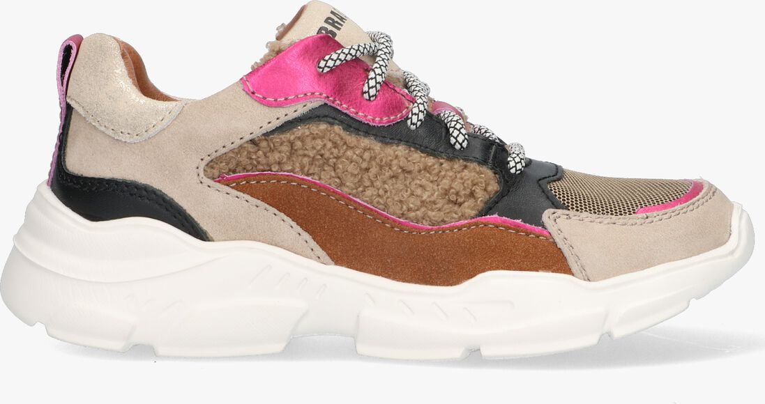 BRAQEEZ bruine braqeez lage sneakers river run