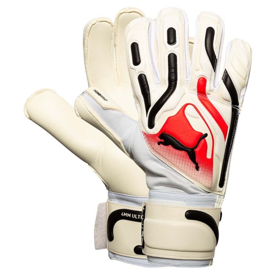 PUMA Gants de Gardien Ultra Pro RC Breakthrough - Blanc/Bleu/Fire Orchid