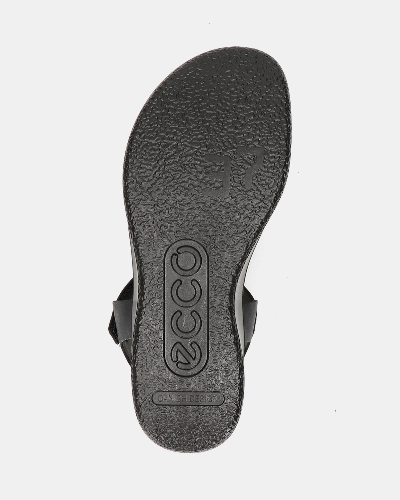 Ecco Flowt Wedge LX Sleehak  - zwart