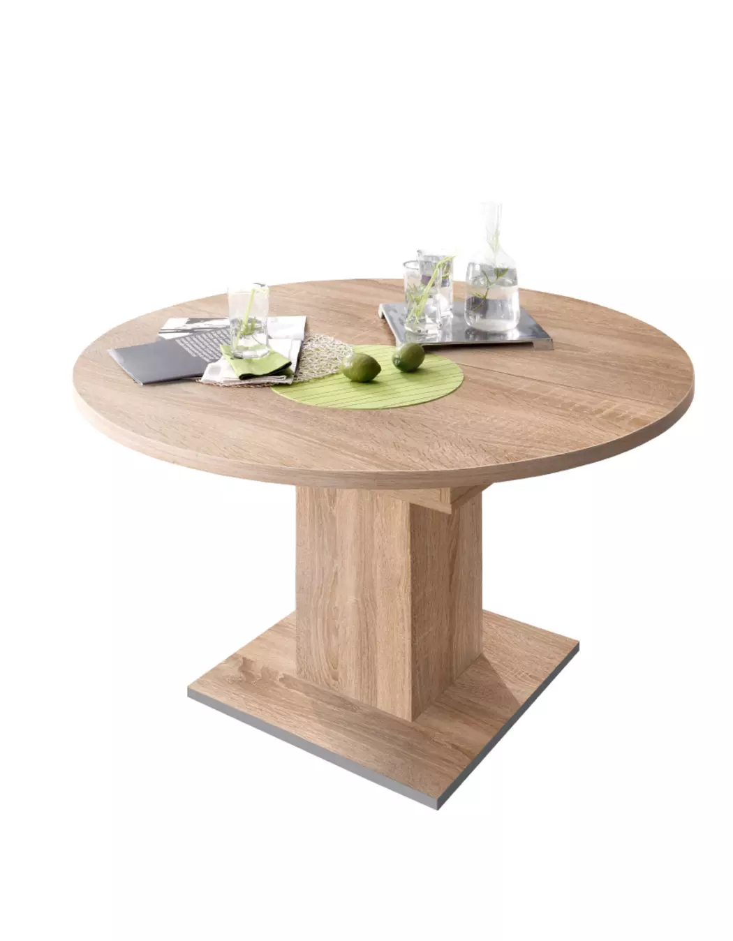 Esstisch mit Auszug Hugo Ø 120/160 cm