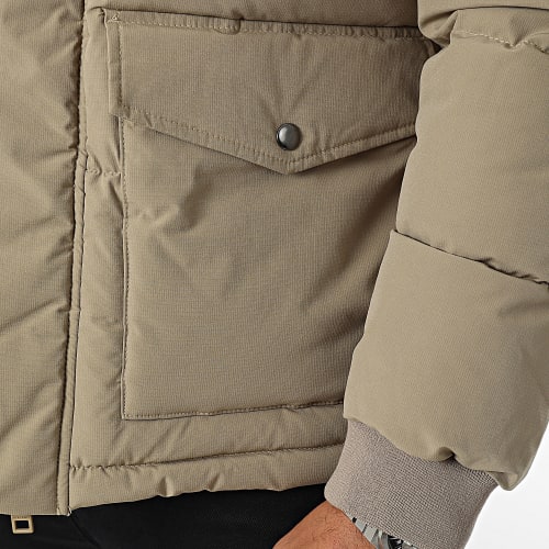 Doudoune Capuche David Beige