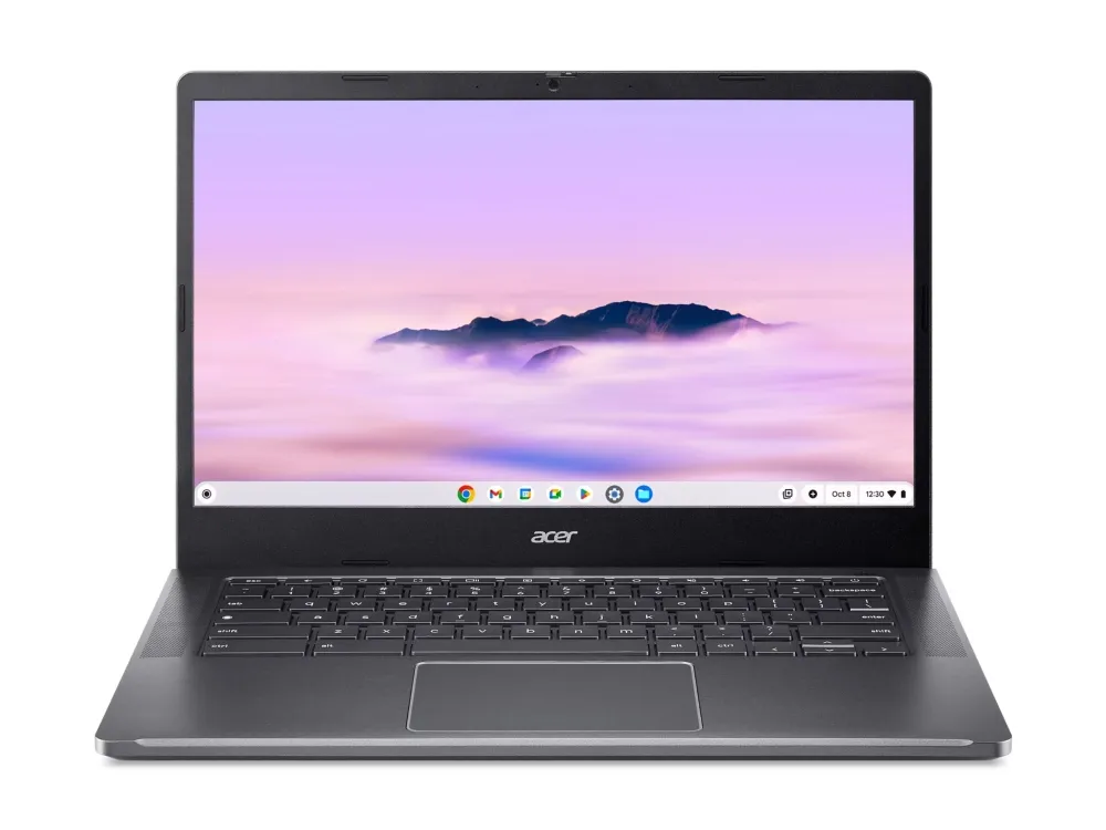 Acer Chromebook Plus 514 CBE594-1 - Intel Core i3 - N305 / op til 3.8 GHz - Chrome OS - UHD Graphics - 8 GB RAM - 256 GB SSD 3D Triple-level Cell (TLC) - 14