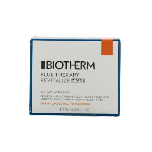 Crème de nuit anti-âge Biotherm Blue Therapy Amber Algae