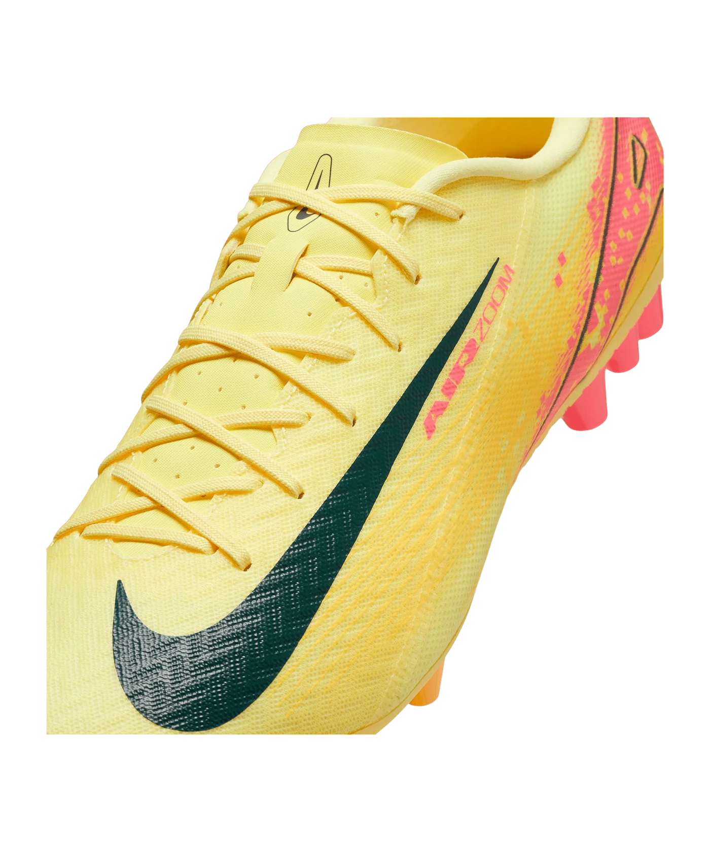 Nike Air Zoom Mercurial Vapor XVI Academy AG Mbappe Signature Orange Blau F800
