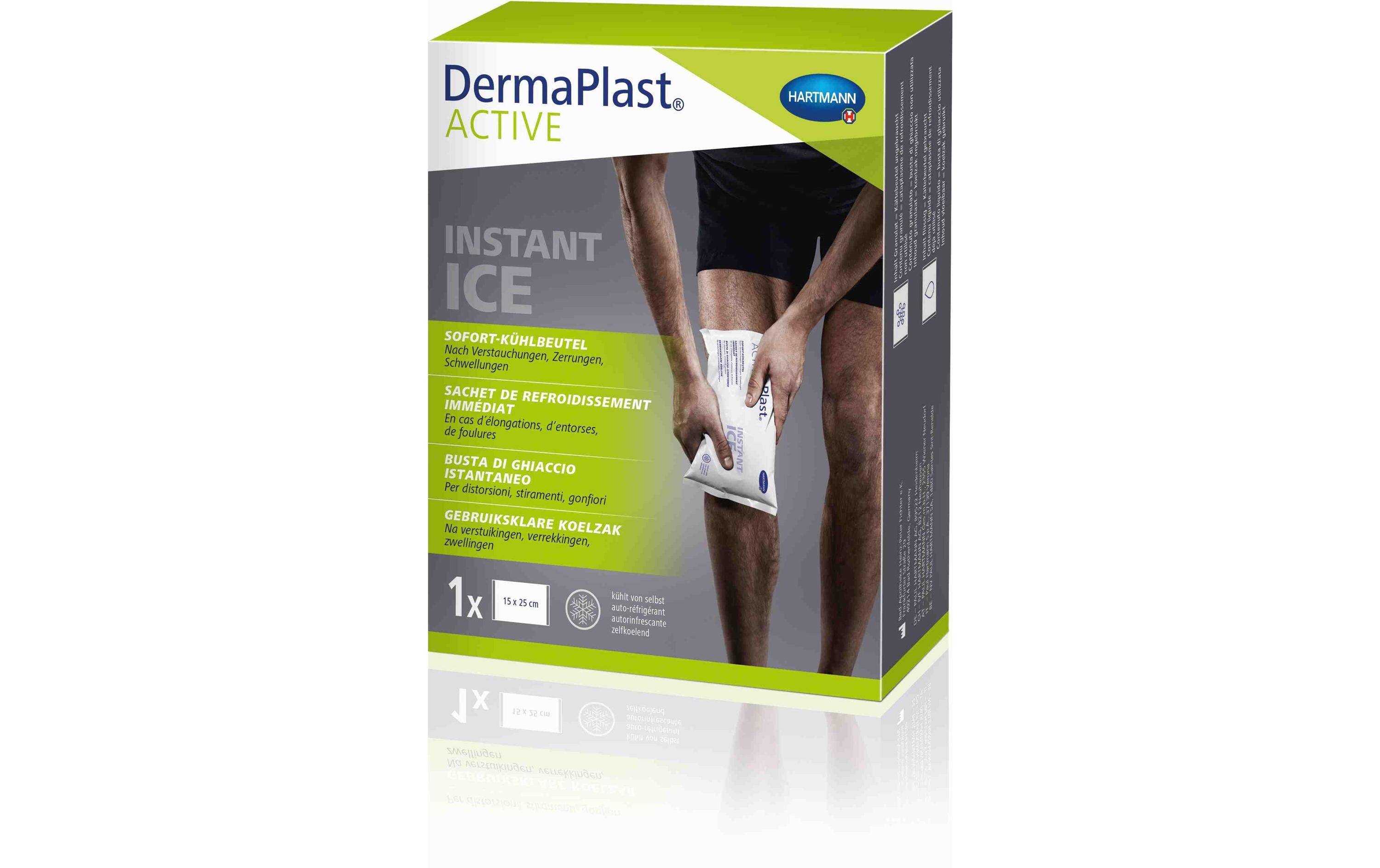 Active Instant Ice Kompresse 25 x 15 cm, 1 StückSofort-Kühlbeutel
