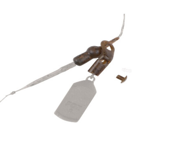 Kit Running Rig Fox Edges Camo Angled Drop off  6 pcs