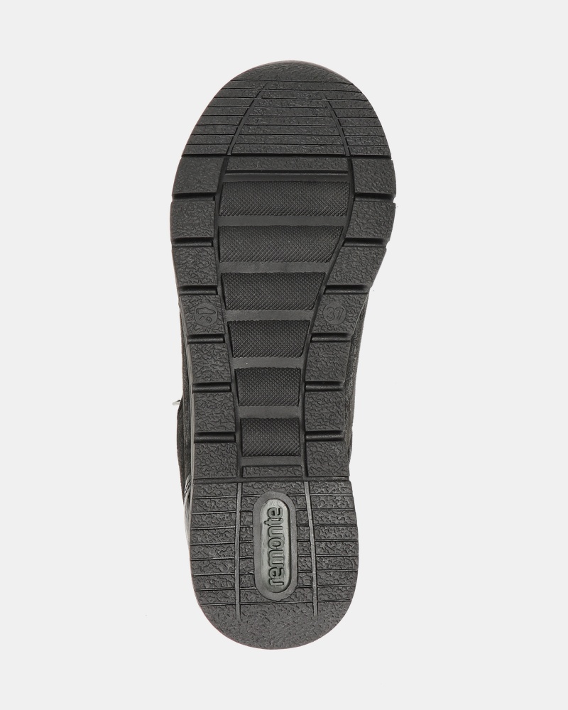 Remonte Lage sneakers  - zwart