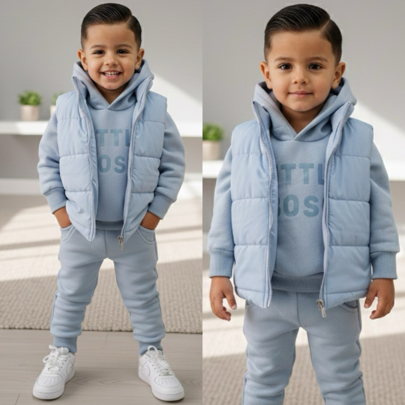 Street style boss set - blauw