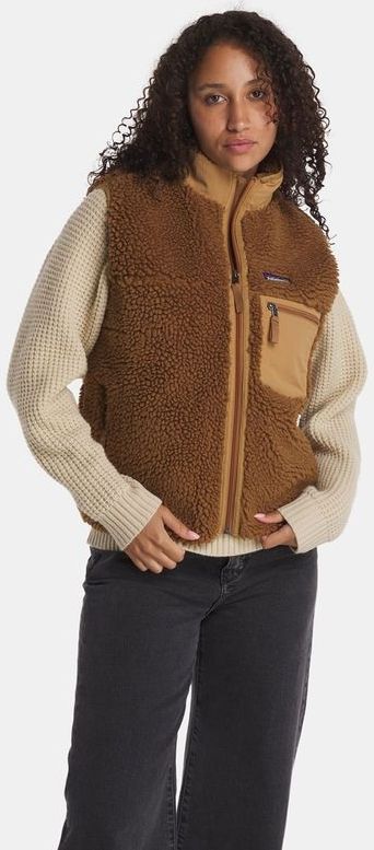Patagonia - Classic Retro-X - Fleecebodywarmer - Bruin