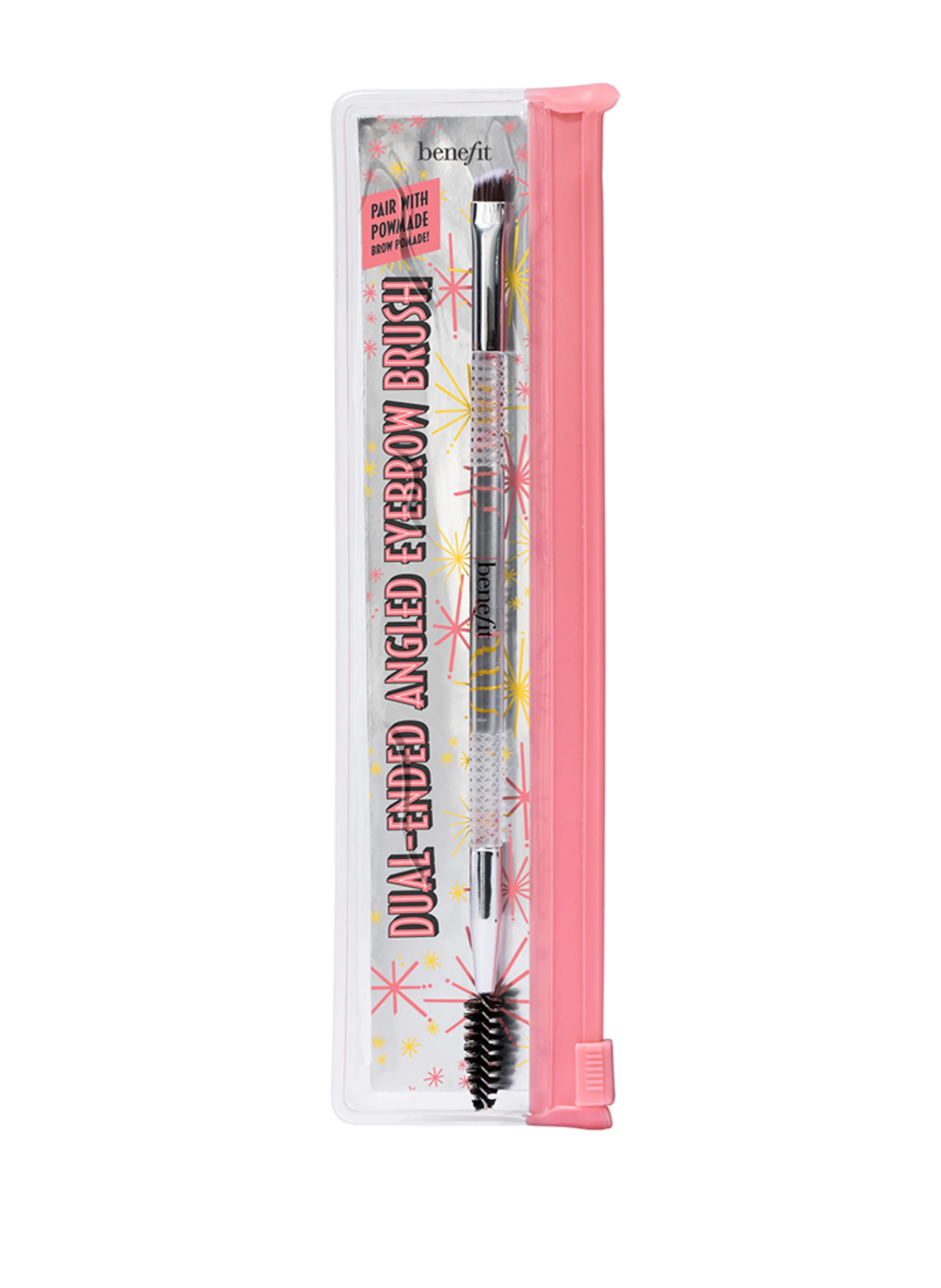 benefit DUAL-ENDED ANGLED EYEBROW BRUSH