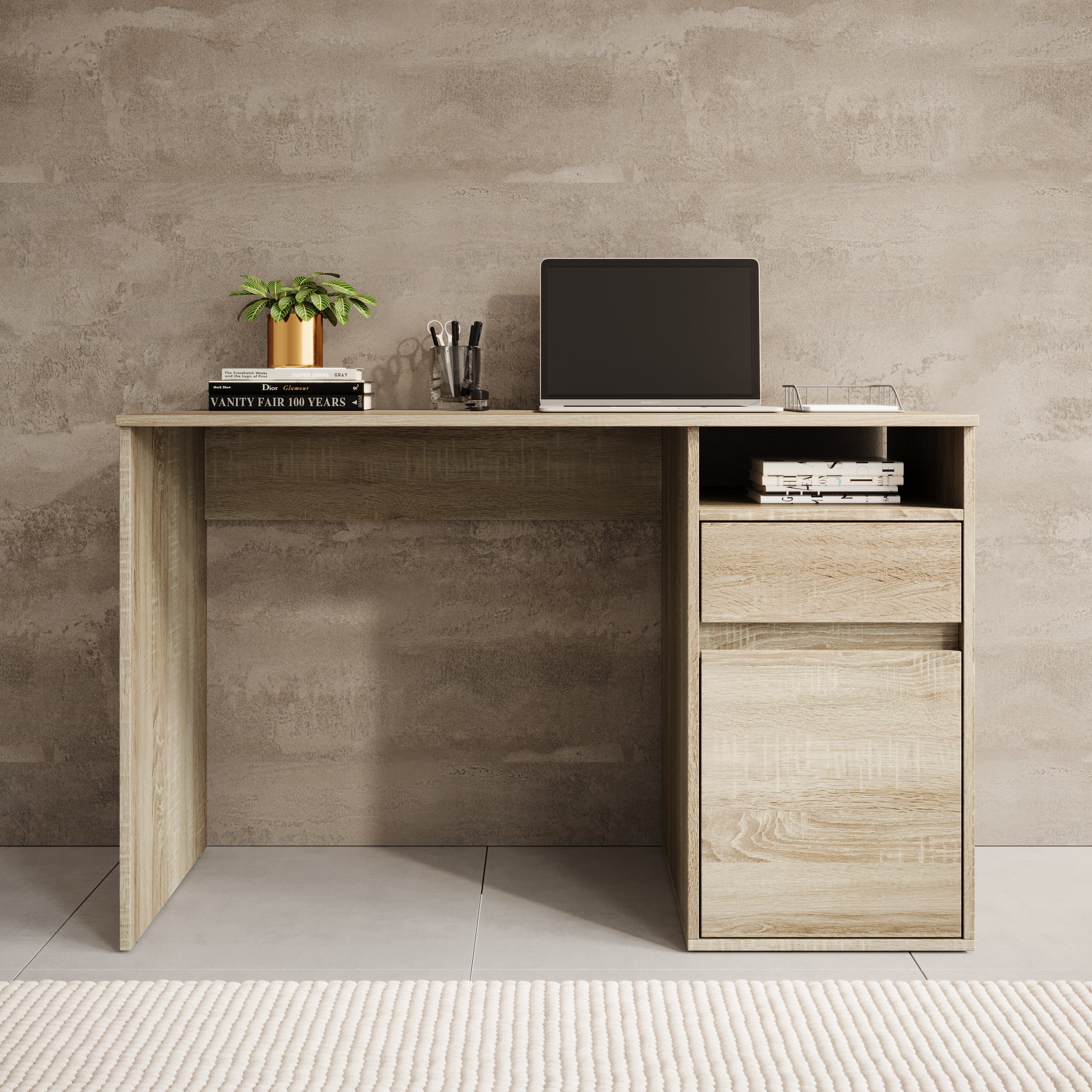 Babot 1 - Bureau - Eiken - 120x54 cm