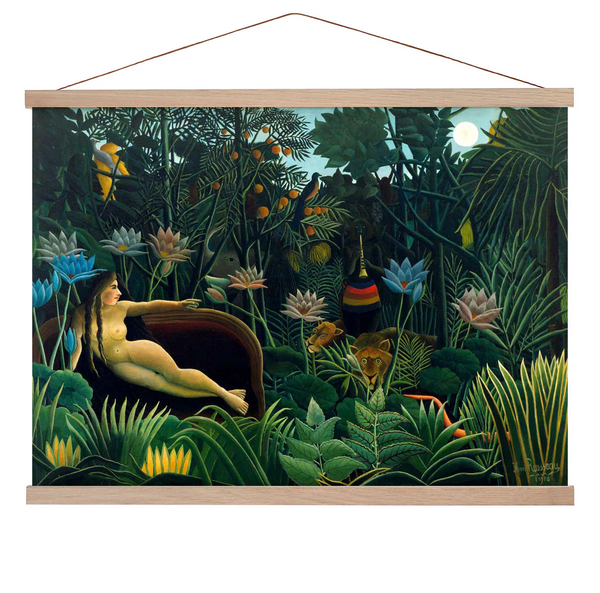 Der Traum von Rousseau Kunstdruck