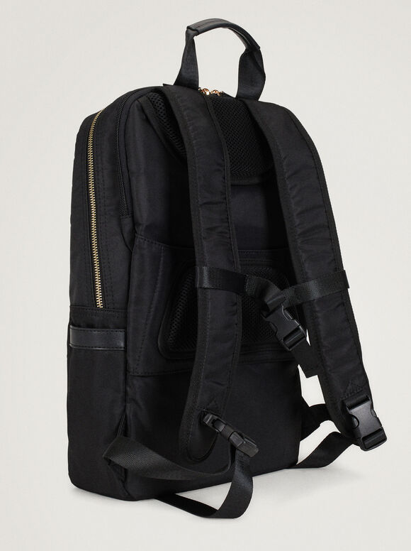 Mochila De Nylon Para Ordenador Portátil 15 - Preto