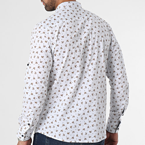 Chemise Manches Longues Blanc