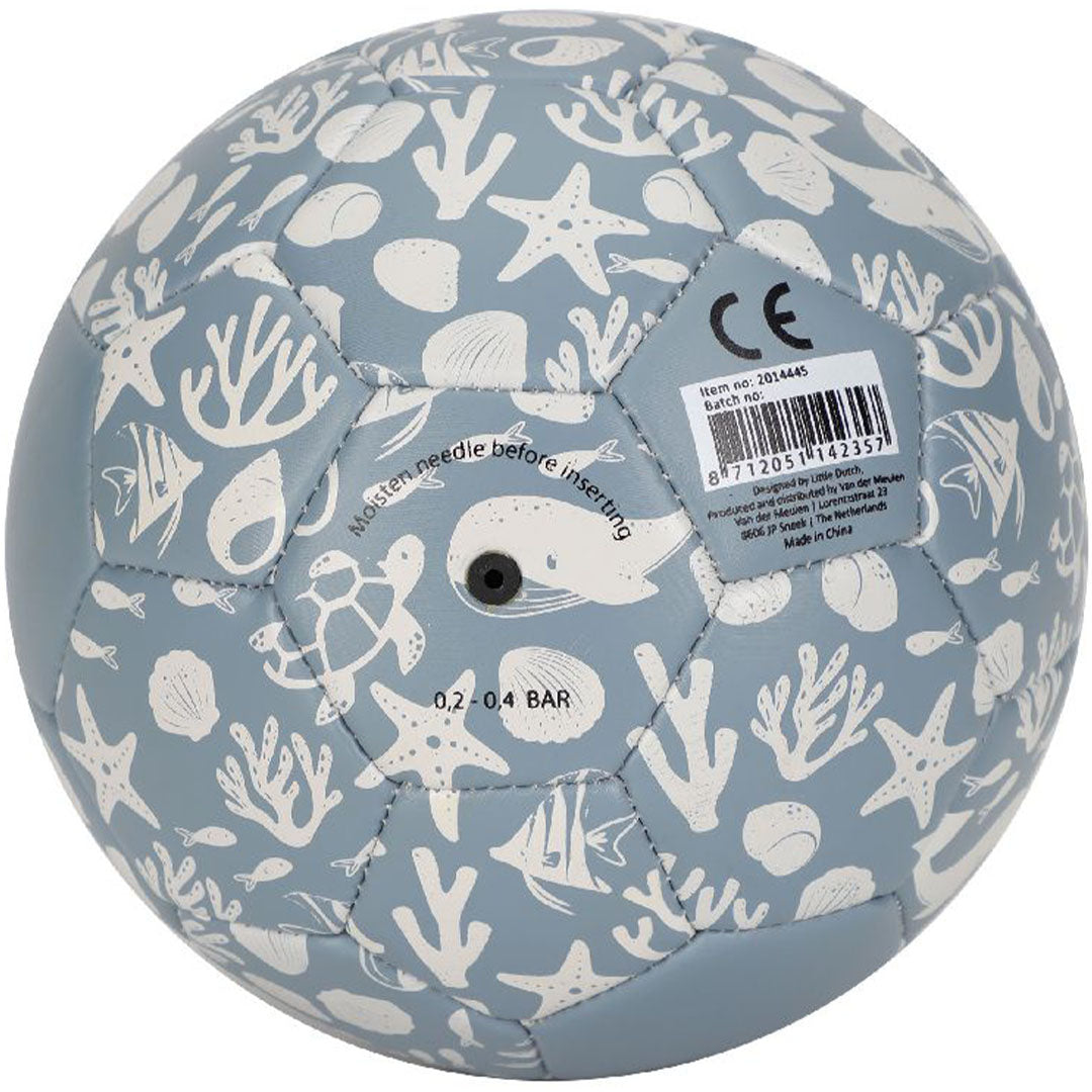 Little dutch speelbal blauw - 15 cm