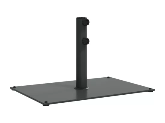 Base de parasol pour mats ?32/38/48 mm 15 kg rectangulaire