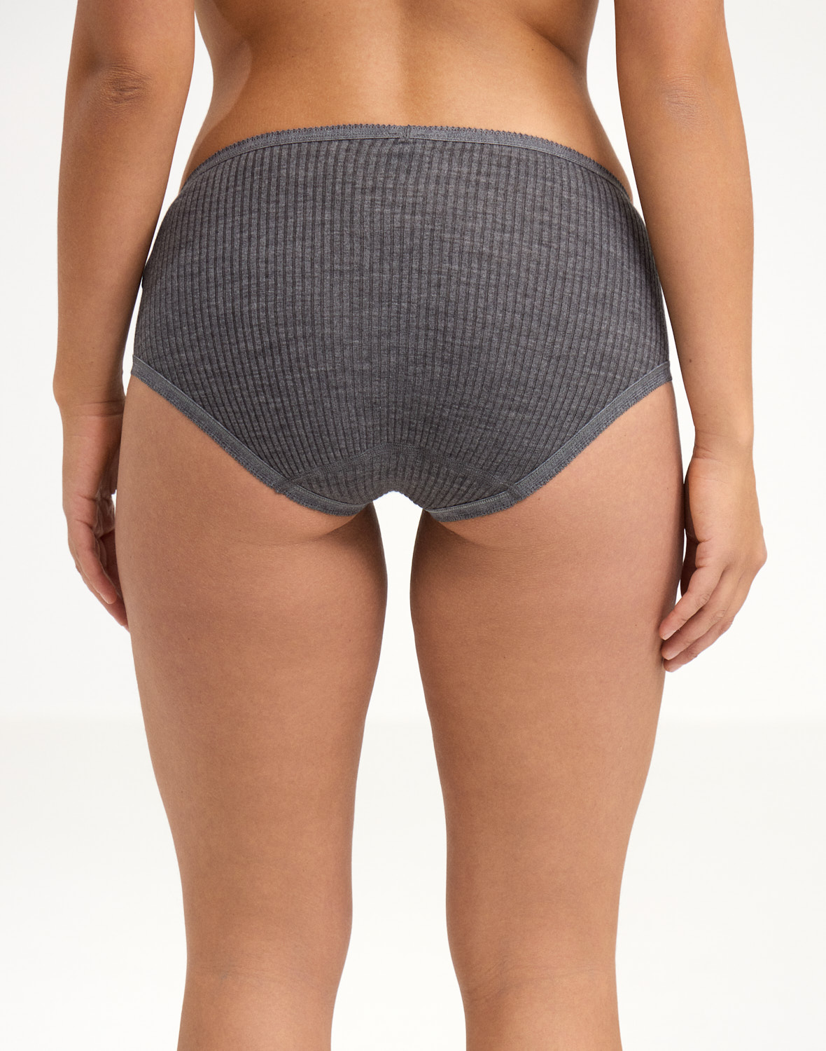 Midi slip van merinowol voor dames