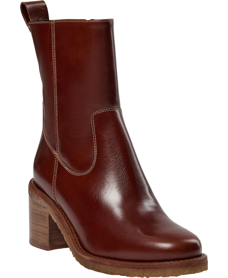 Billi Bi Kort støvle - A7157 Cognac desire calf 85