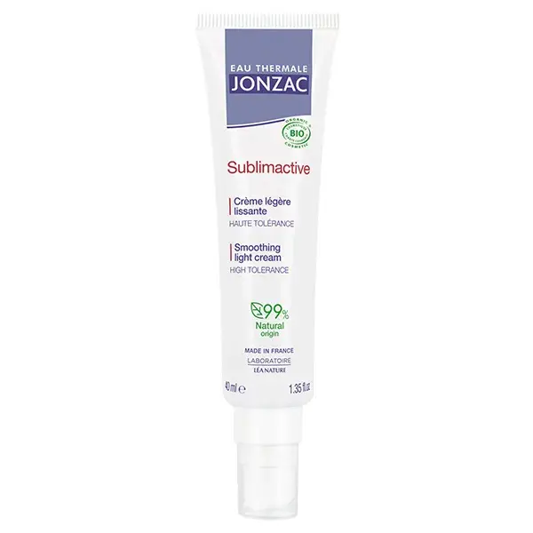 Creme Suavizante Leve Orgânico Sublimativo com Água Termal Jonzac 40ml