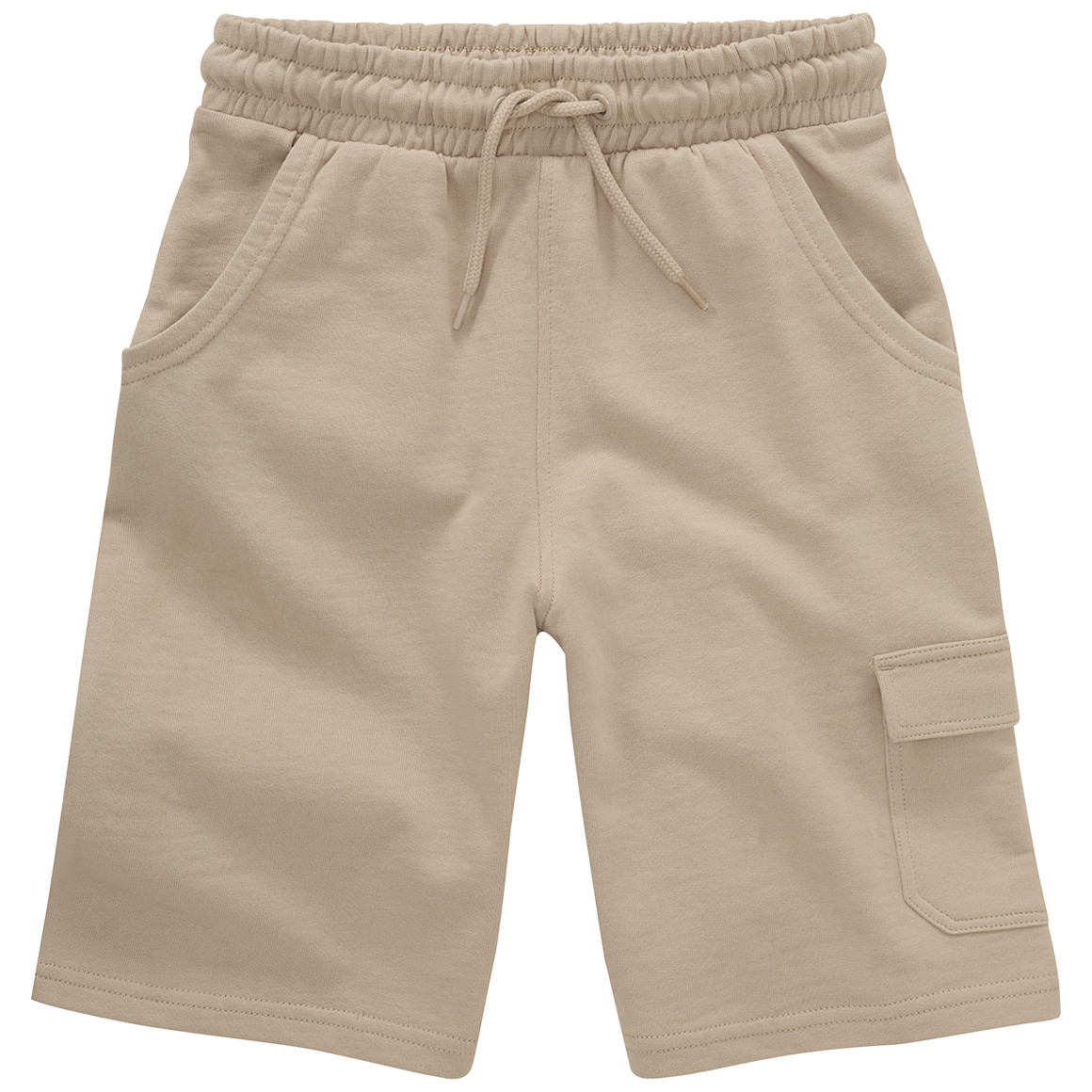 Topolino Jungen Joggingshorts aus Bio-Baumwolle beige