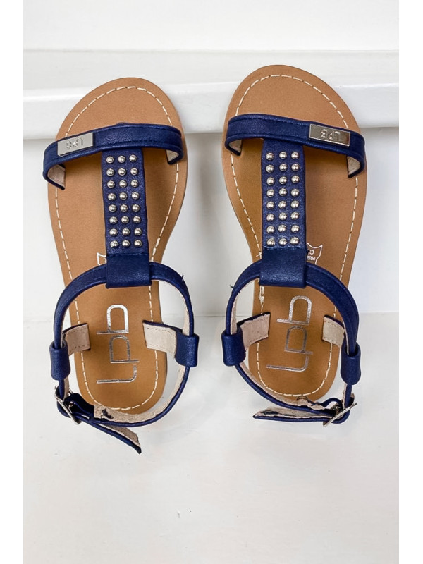 Tongs enfant Emilie Marine - Les Petites Bombes
