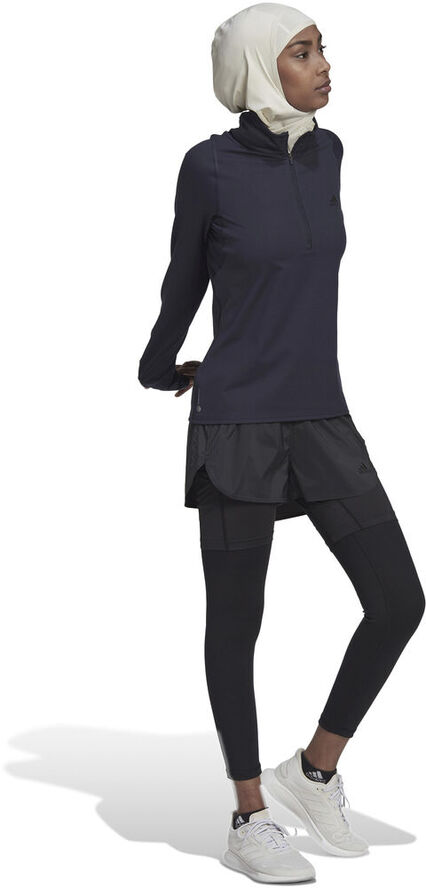 adidas Run Fast Half-Zip trøje Blå