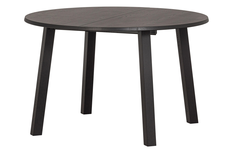 WOOOD Lange jan uitschuifbare eettafel Ø120