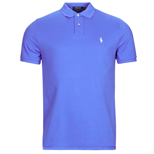 Polo Ralph Lauren - POLO COUPE DROITE EN COTON BASIC MESH Azul