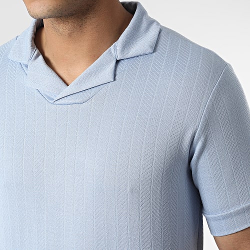 Polo Manches Courtes UY794 Bleu Ciel