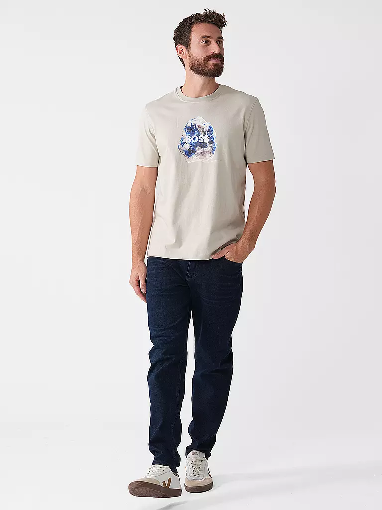 BOSS T-Shirt TE_MOON  beige