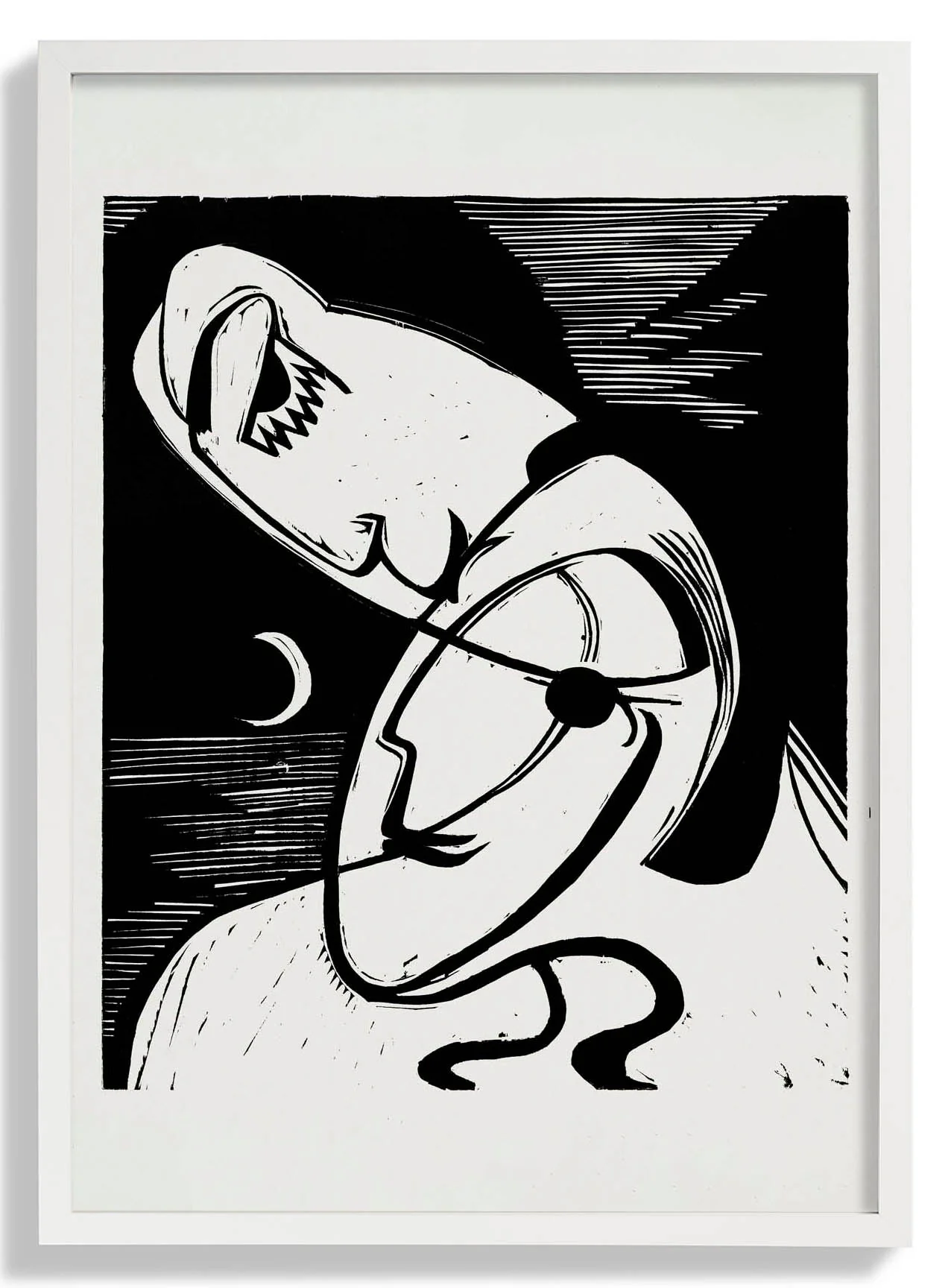 Der Kuss von Ernst Kirchner