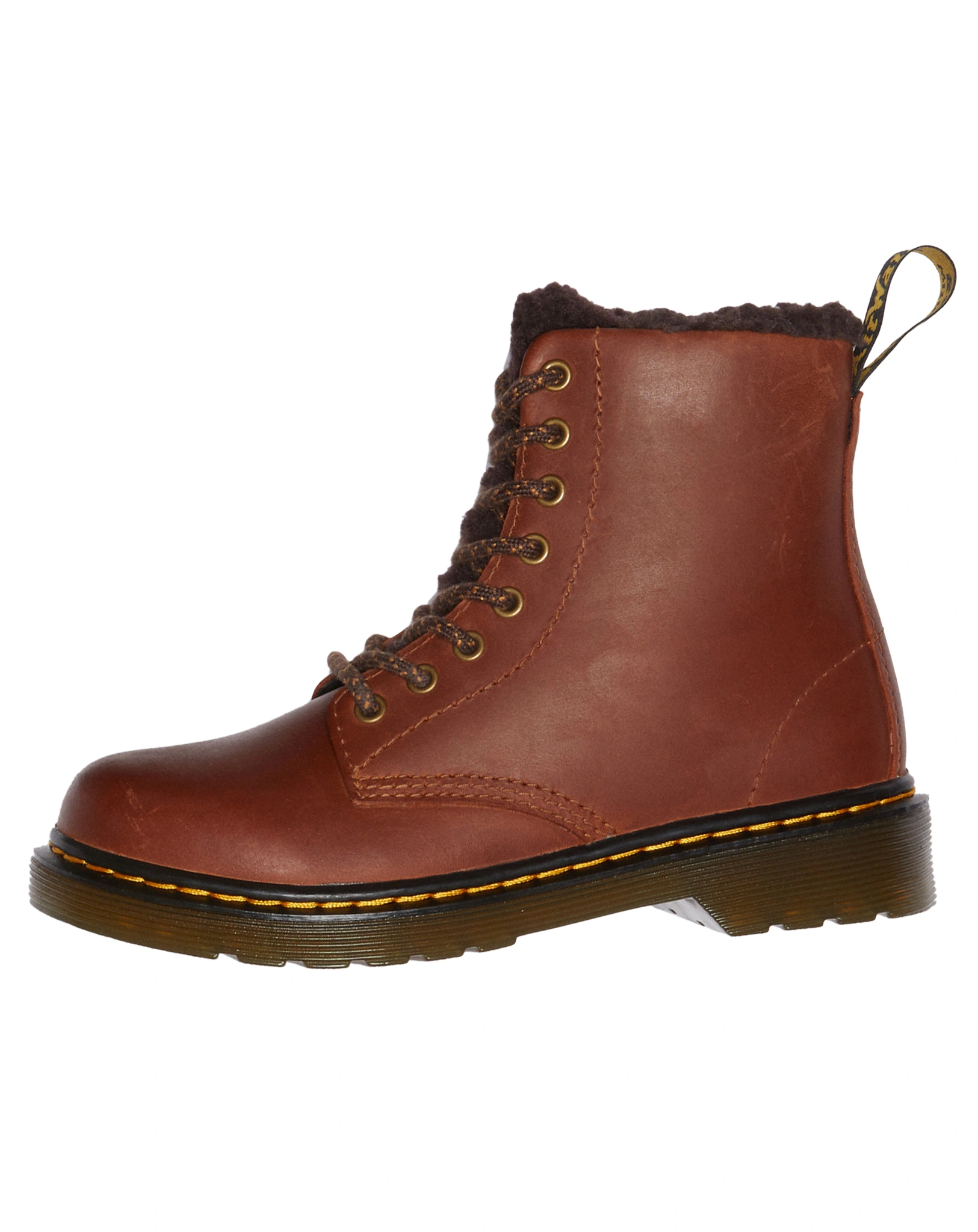 Schnürstiefel SERENA J gefüttert in light brown